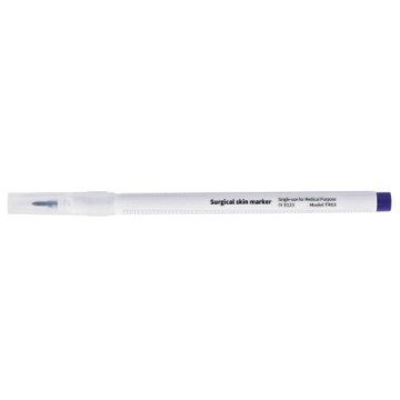 Penna Dermatologica sterile - punta singola 1,0 mm - con righello