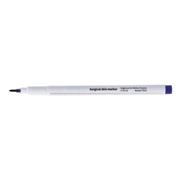 Penna Dermatologica sterile - punta singola 1,0 mm - con righello