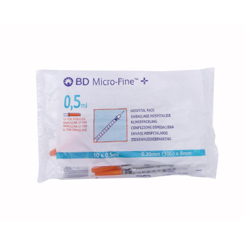 Siringhe Bd Micro-Fine 0,5 ml - 8 mm - 30G - 324827 - conf.300 pz.