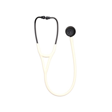 Littmann Cardiology Iv - 6186C - Alabastro - Finitura Nera - Connettore Nero