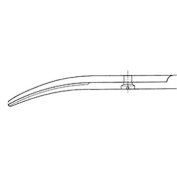 Forbici Metzenbaum Aesculap - Curve - Punte Smusse - 14,5 Cm - Bc605R