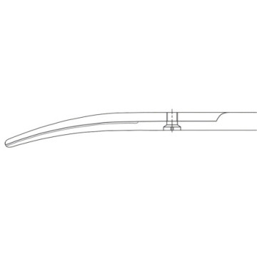 Forbici Metzenbaum Sottili Durotip Aesculap In Ct - Curve - Punte Smusse - 18 Cm - Bc271R