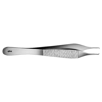 Pinza Da Dissezione Adson Sottile Aesculap - Retta - Denti 1X2 - 12 Cm - BD511R