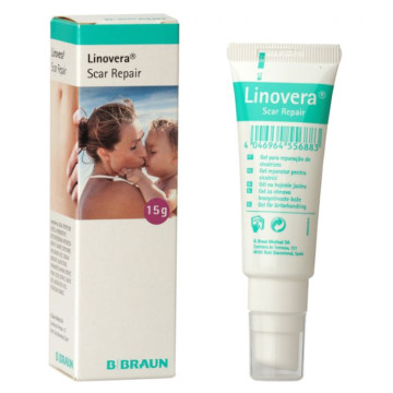 Linovera Scar Repair Riparatore di cicatrici 15g in acido ialuronico