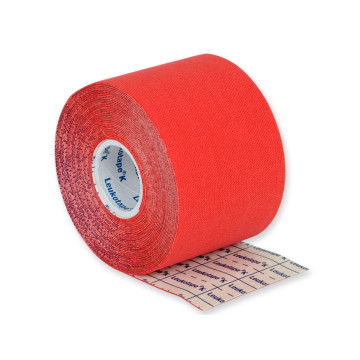 Leukotape k - tape neuromuscolare bsn 5 m x 5 cm - rosso