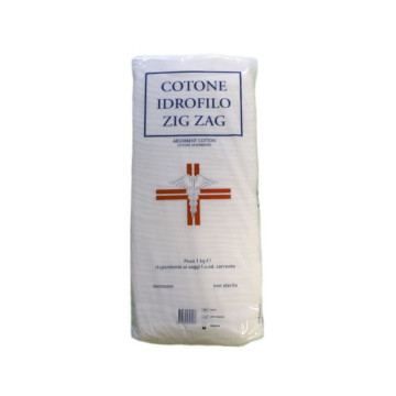 Cotone idrofilo Zig zag - 1 kg