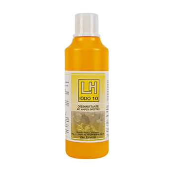 Disinfettante allo iodopovidone LH Iodio 10% - Flacone 125 ml