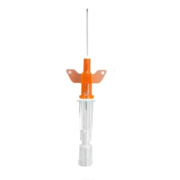 Aghi cannula 1 via B.Braun Introcan 14Gx50mm Arancione, con alette, in PUR - Conf.50 pz.