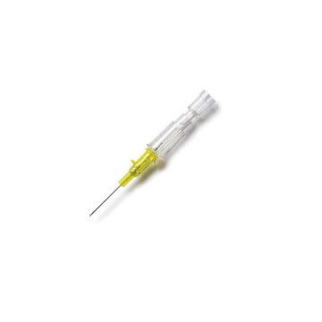 Introcan Certo aghi cannula monovia senza alette 24Gx19mm - Giallo - Conf.50 pz.