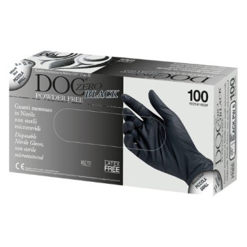 200 guanti in Nitrile M senza polvere, senza lattice, ipoallergenici,  certificati CE conforme alla norma EN455 guanti per alimenti guanti medici