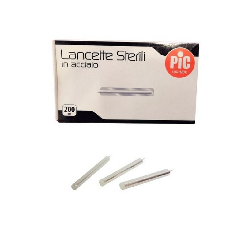 Lancette pungidito pic digitest gauge 28 200 pezzi