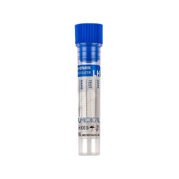 Provetta 12x56mm Li E 1ml tappo blu CF/1500