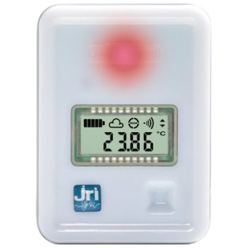 Data logger con sensore luminosità (-30°C...+70°C) ambientale con display memorizza fino a 10.000 misure