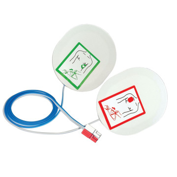 Placche compatibili per defibrillatore Cardiac science, ge - kit da 2 pz.