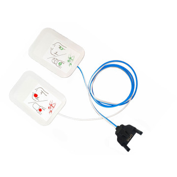 Placche compatibili per defibrillatore Mediana, tecnogaz - kit da 2 pz.